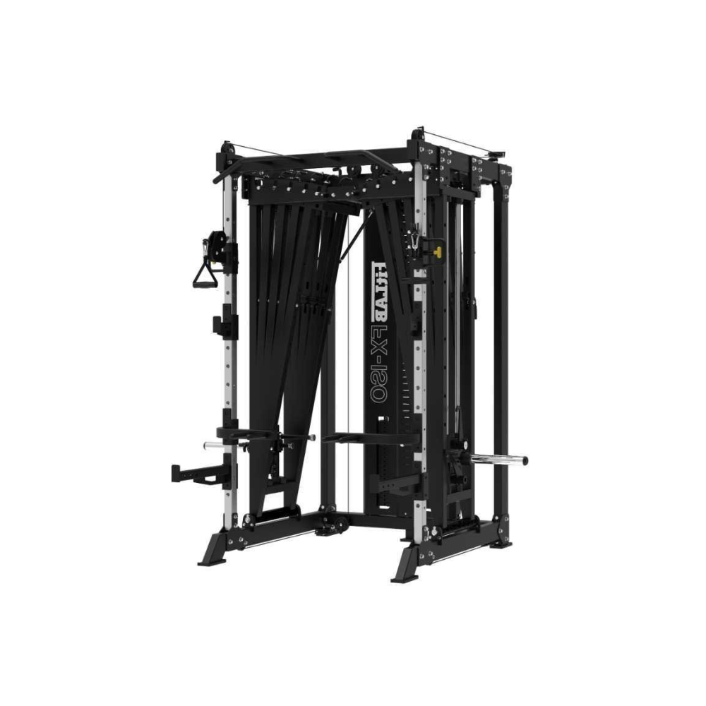 Buy best commercial functional trainer fitness equipment Australia— top cable crossover machines, Smith machines, pull up/chin up bars & lat pull downs for Pro and Home gyms