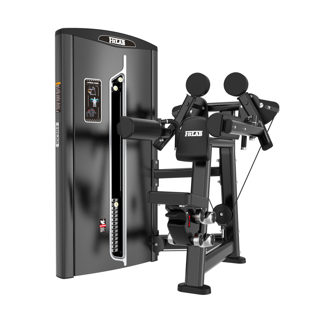Target shoulders with the FITLAB Lateral Raise machine. Ideal for homes and commercial gyms. Check out our Elite Fitness Equipment Store or contact us for more info.