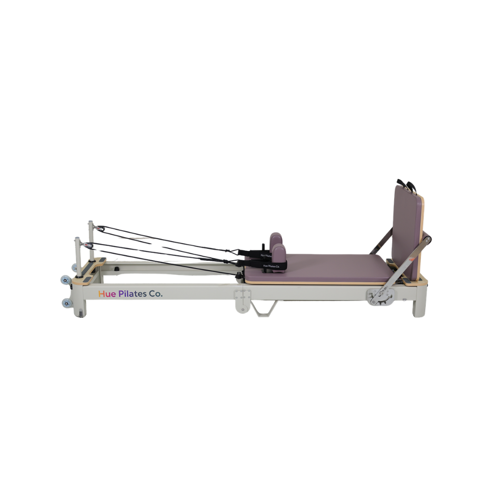 Hue Foldable Pilates Reformer - Mauve