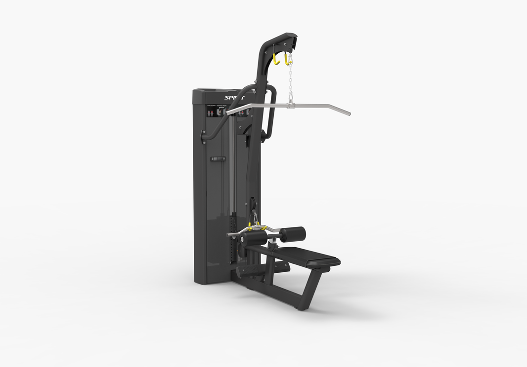 Spirit Commercial Pin Loaded Lat Pulldown / Seated Row