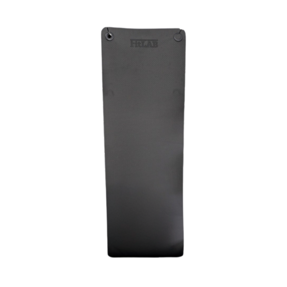 Shop the best thick yoga mat for stability & comfort. FitLAB TPE Yoga exercise Mat is non-slip, eco-friendly & perfect for home or in gym. Buy now!