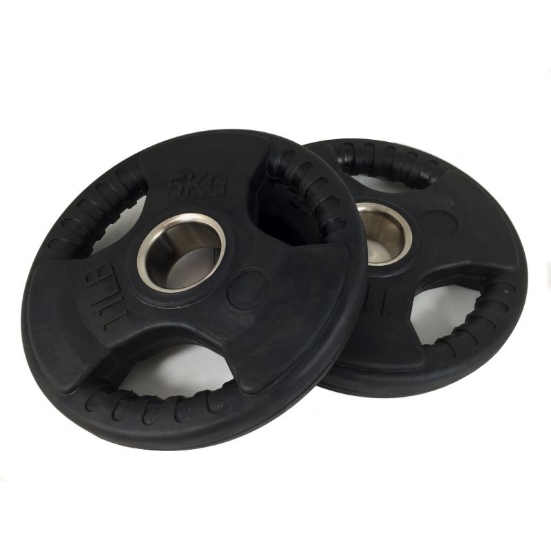 Olympic Rubber Weight Plates 5kg - 1 Pair