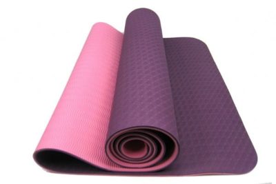 HCE TPE Yoga Mat - Pink/Purple