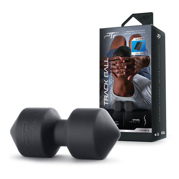 PTP Track Ball - Firm Black, Versatile Self-Massaging Tool