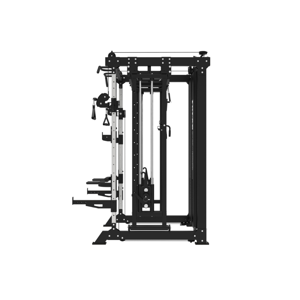 Buy best commercial functional trainer fitness equipment Australia— top cable crossover machines, Smith machines, pull up/chin up bars & lat pull downs for Pro and Home gyms
