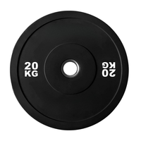 Black Olympic Bumper Plate
