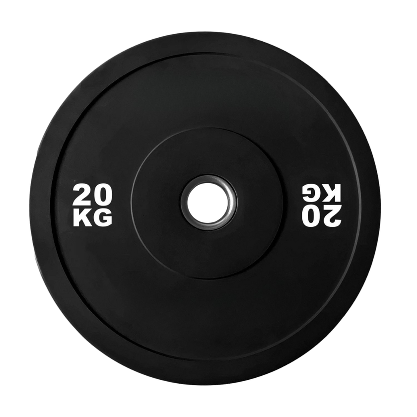Black Olympic Bumper Plate