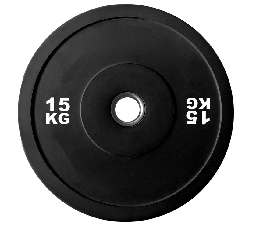Olympic Black Bumper Plate Package