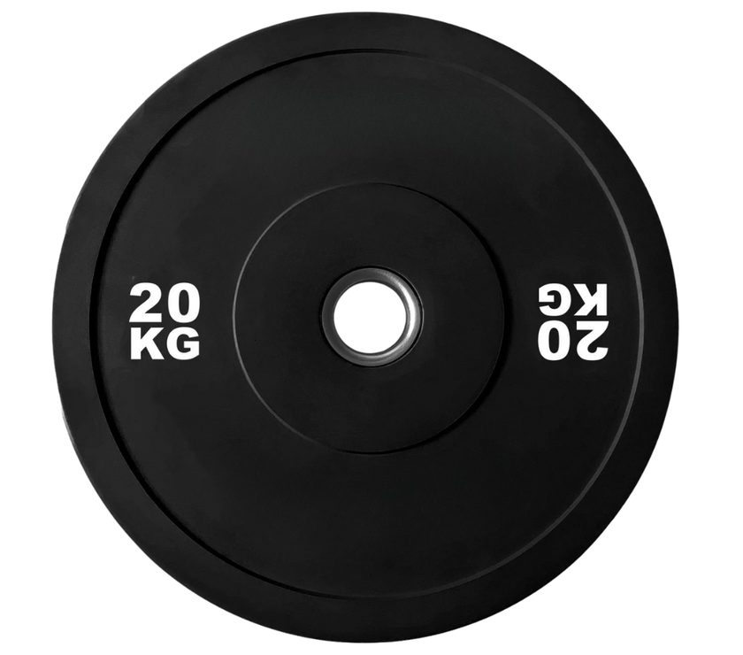 Olympic Black Bumper Plate Package