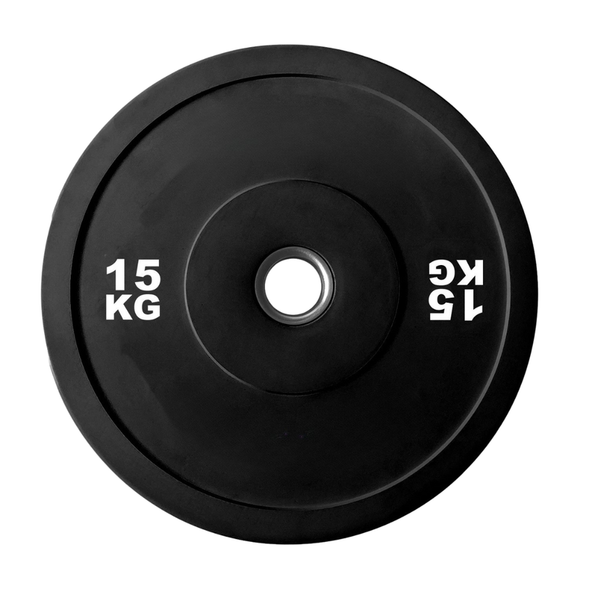 Black Olympic Bumper Plate