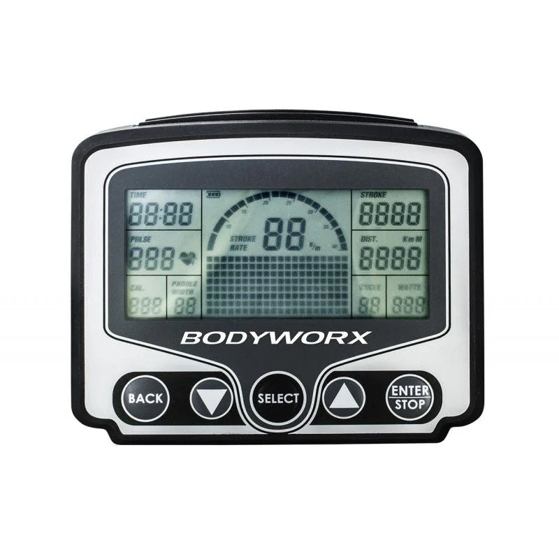 BodyworX Air Rower (New Console with Bluetooth) | Best Rowing Machine Australia | Elite Fitness Equipment Australia