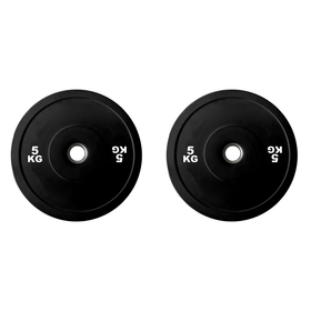 Black Olympic Bumper Plate