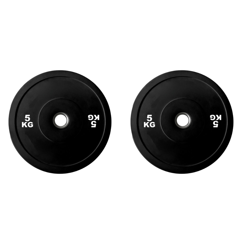 Black Olympic Bumper Plate