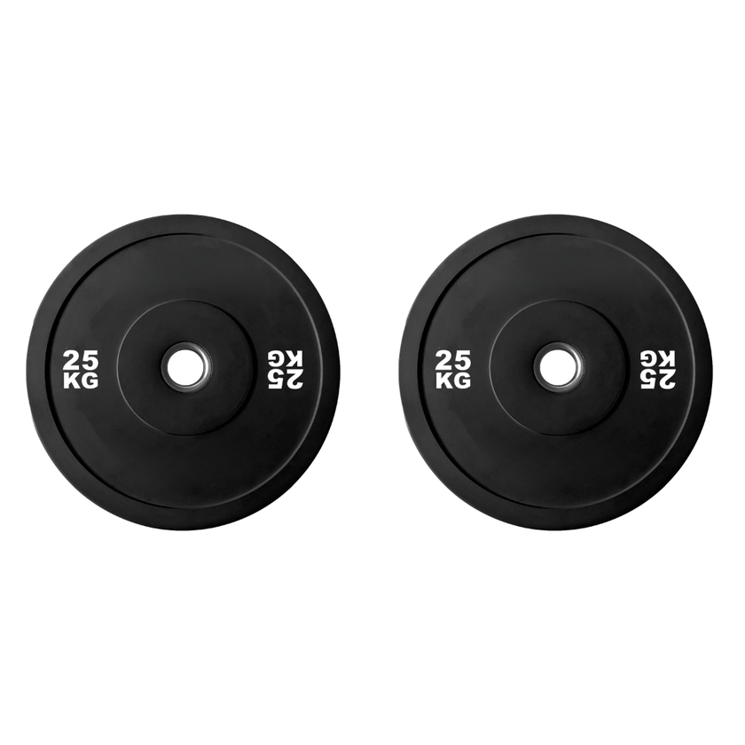 Black Olympic Bumper Plate