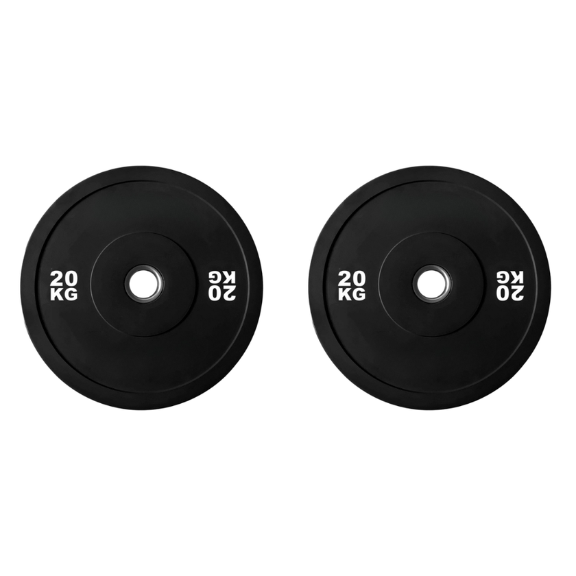 Black Olympic Bumper Plate