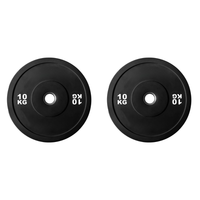 Black Olympic Bumper Plate