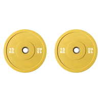 Coloured Olympic Bumper Plate