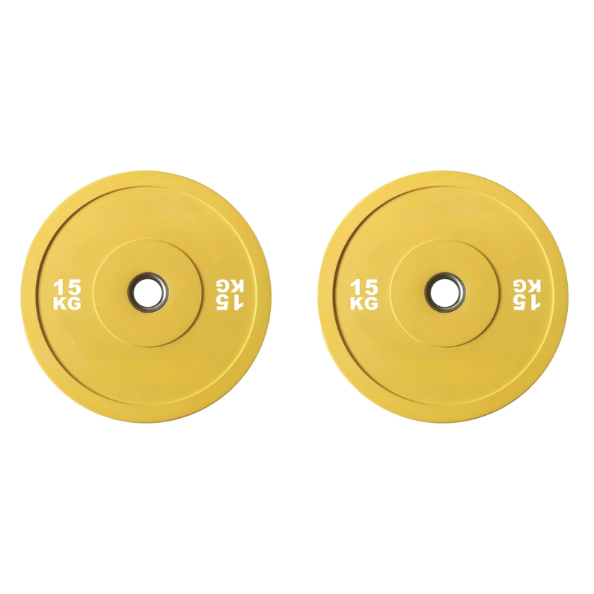 Coloured Olympic Bumper Plate
