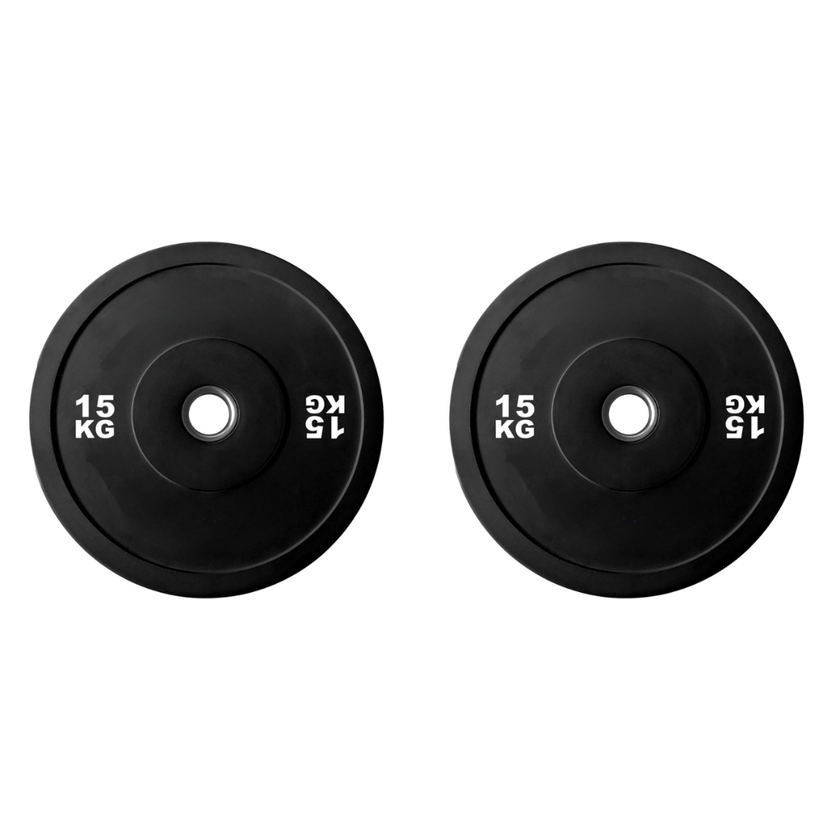 Black Olympic Bumper Plate