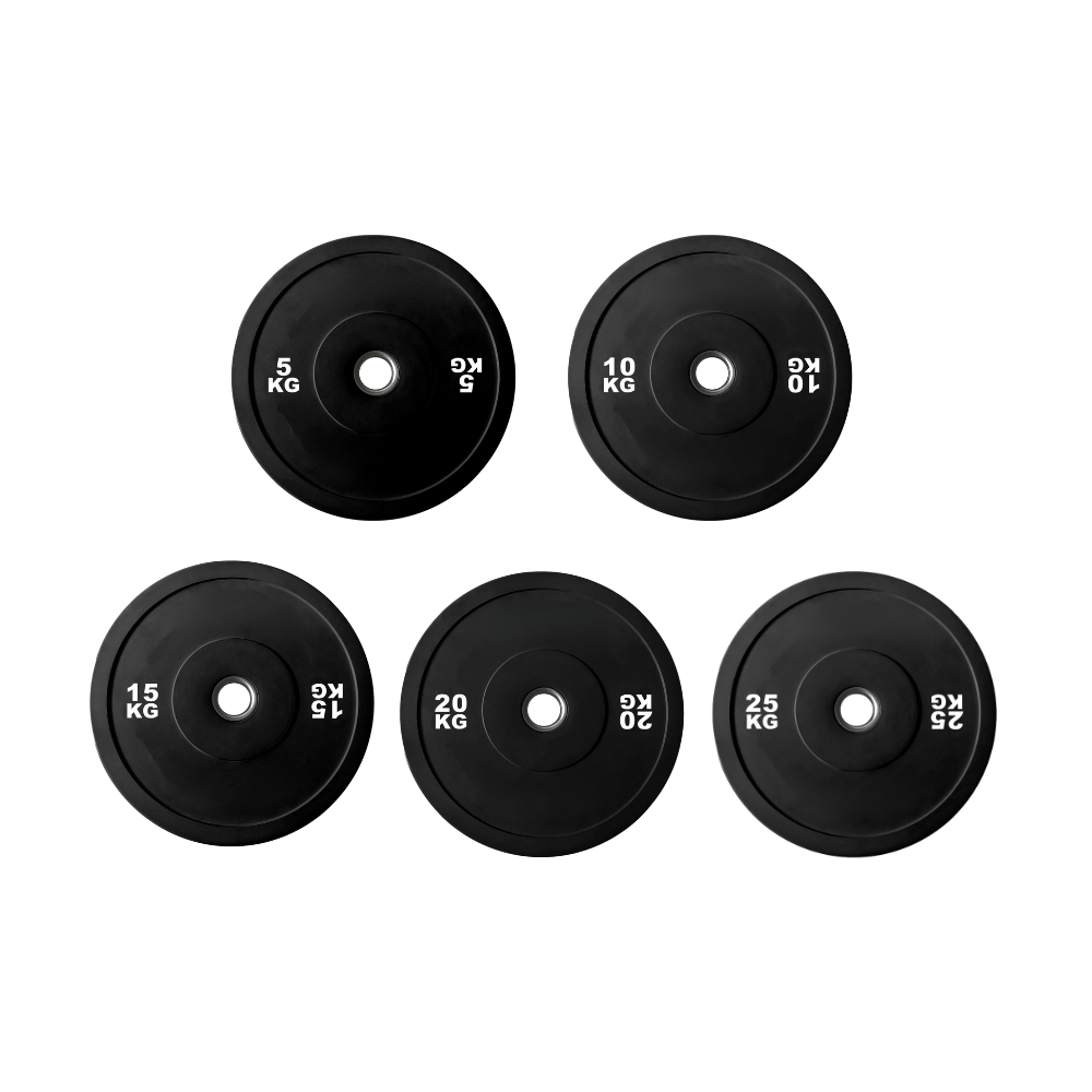Black Olympic Bumper Plate