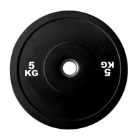 Black Olympic Bumper Plate