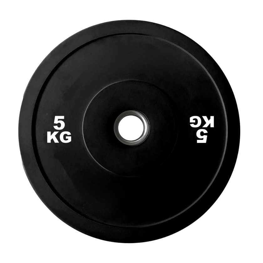 Black Olympic Bumper Plate