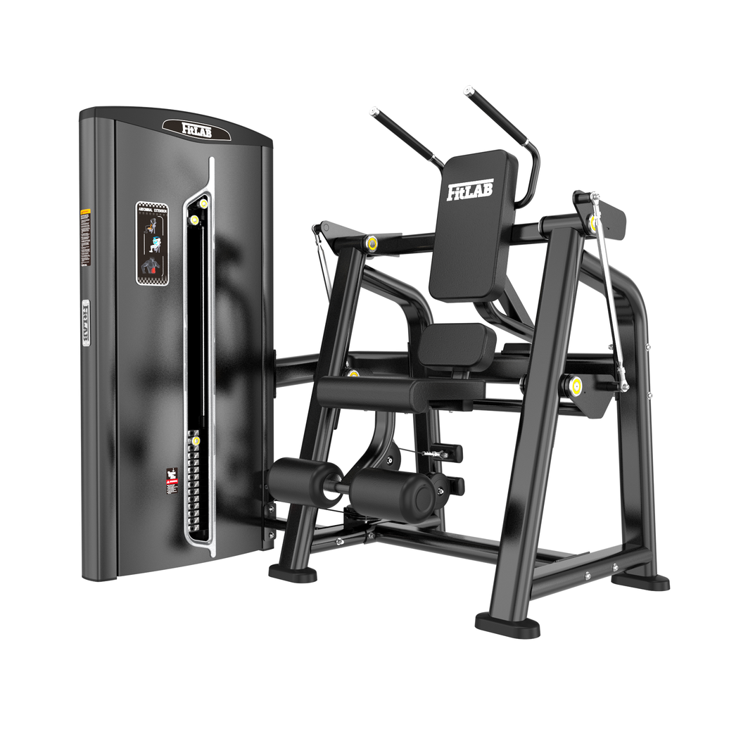 Strengthen your core with FITLAB Commercial Ab Crunch & Back extension machine. Shop Elite Fitness Equipment store online in Australia for more details.