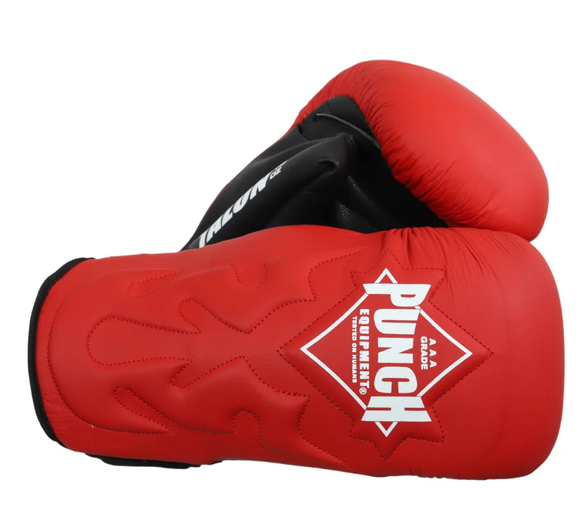 BOXING GLOVE/PAD HYBRID - Talon™ - 16oz - RED/BLACK