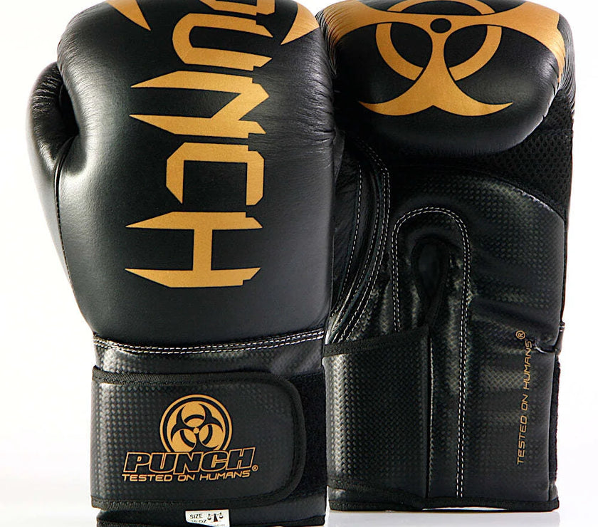BOXING GLOVES - Urban™ COBRA - BLACK/GOLD