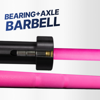 FITLAB 7' Olympic Pink Women's Barbell