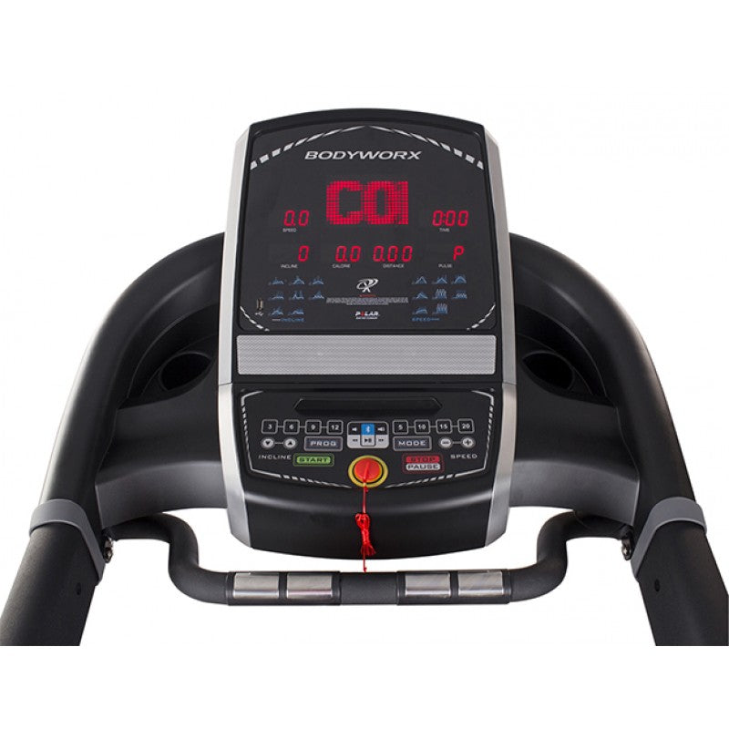 BodyworX 2.0hp AC Fixed Deck Treadmill - Light Commercial
