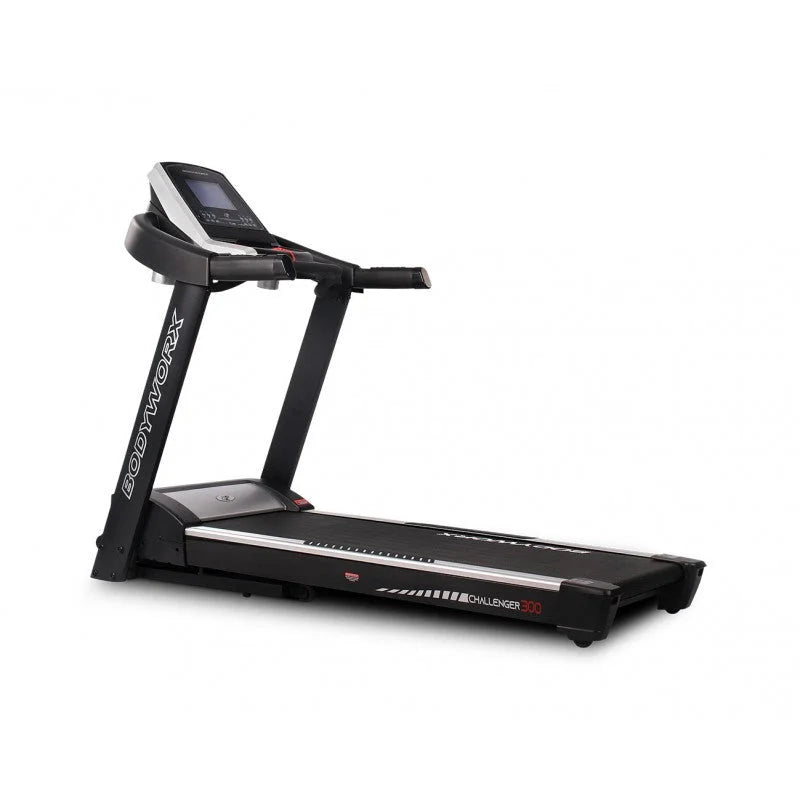 The BodyworX 3.0hp foldable treadmill is a durable running machine for sale—great for walking & HIIT workouts