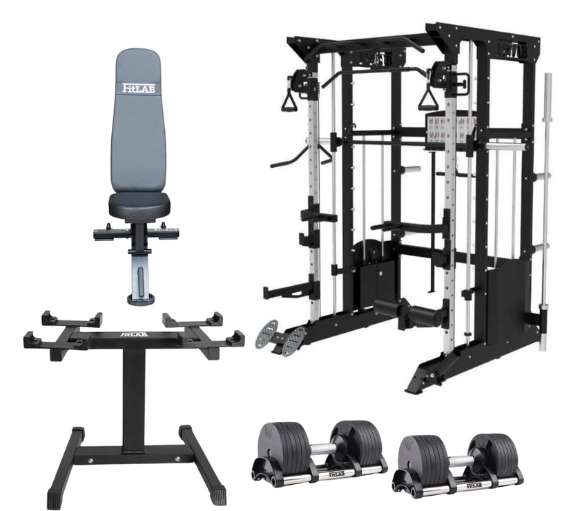 Bring the Gym Home - Adjustable Power Pack (FX200 + Adjustable Dumbbells)