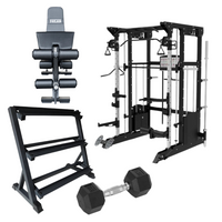 Bring the Gym Home - Flexible Full Body (FX200 + Adjustable Bench + Dumbbells)