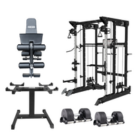 Bring the Gym Home - Complete Lifting Lite (FX100 + Adjustable Bench + Adjustable Dumbbells)