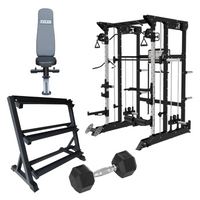 Bring the Gym Home - Space Saver Strength (FX100 + Commercial Bench + Dumbbells)