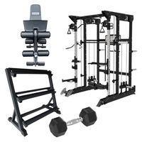 Bring the Gym Home - Flexible Full Body (FX100 + Adjustable Bench + Dumbbells)