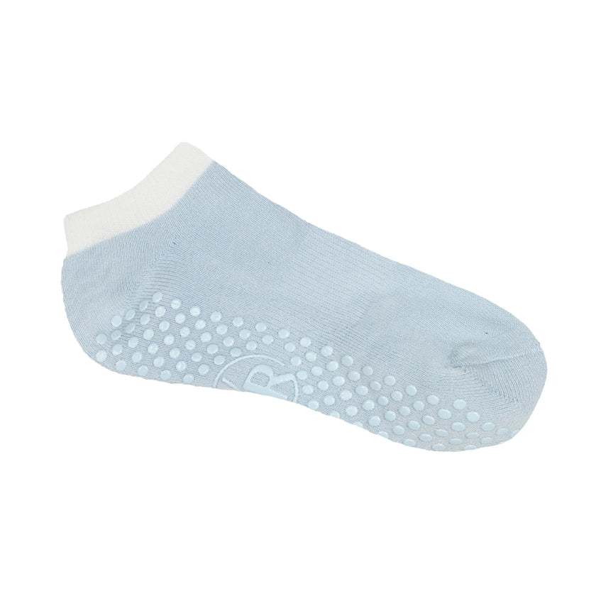 Ankle Grip Socks - Powder Blue/Small