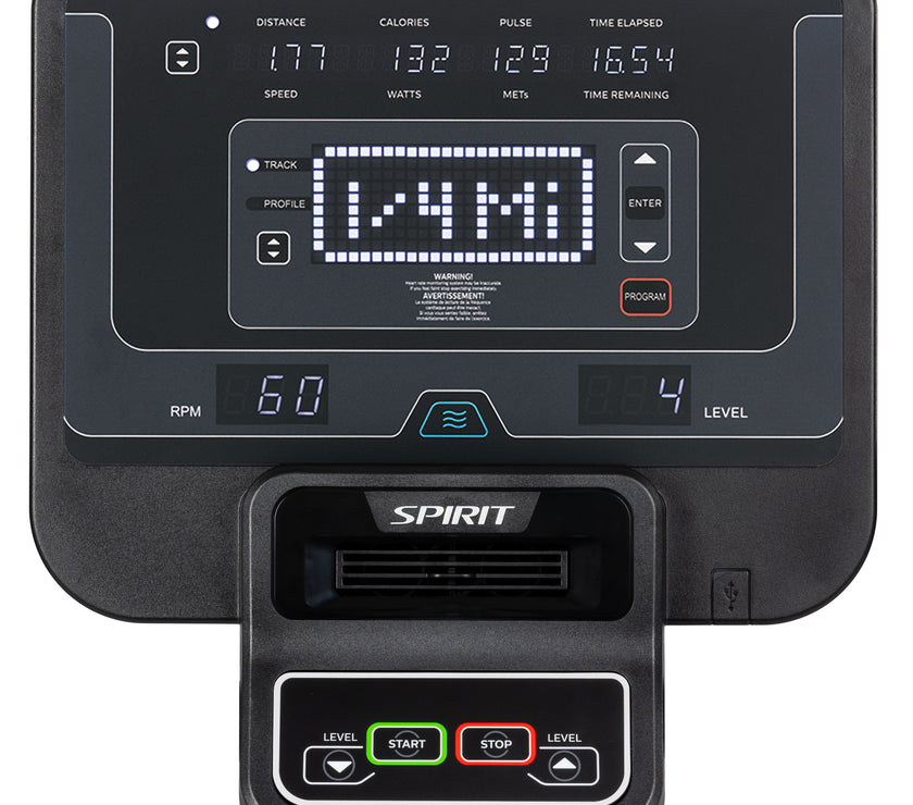 Spirit Commercial CU800+ Upright Bike