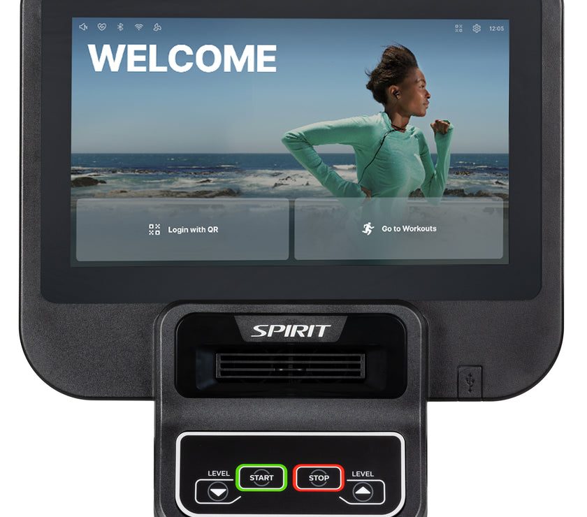 Spirit Commercial CR800ENT+ Recumbent Bike