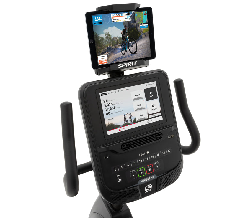 Spirit XBR55ENT Recumbent Bike (Entertainment Series)