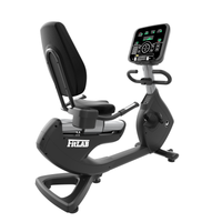 Shop Fitlab Recline 500 Recumbent Exercise Bike Magnetic Cycling Mesh Chair 150kg Loading  for cardio workout, or advanced training 