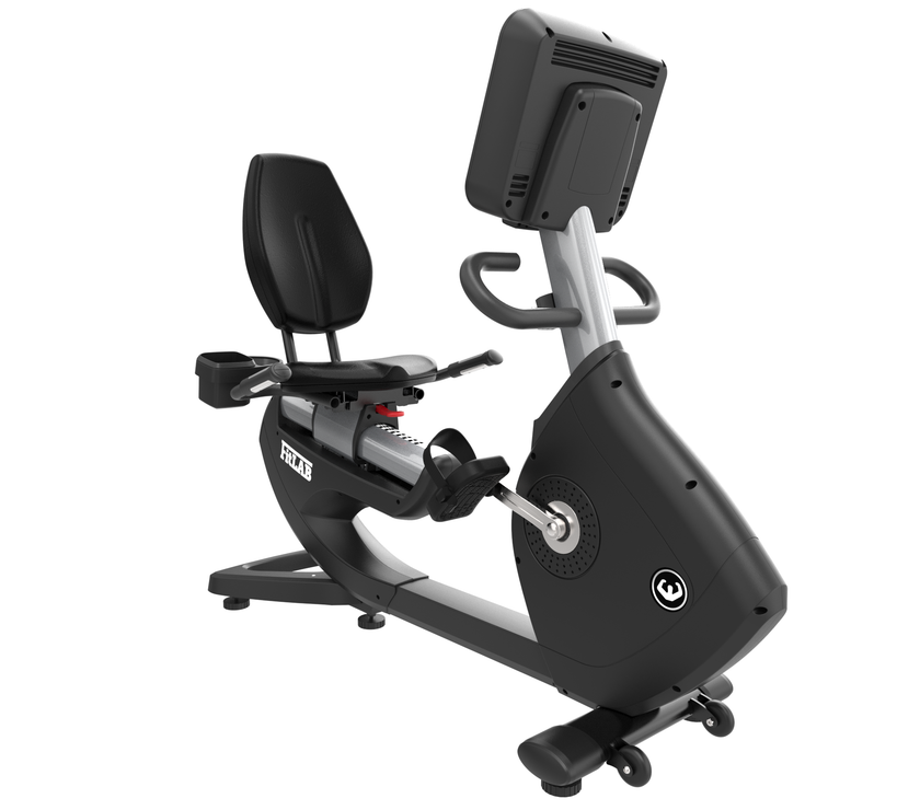 Shop Fitlab Recline 500 Recumbent Exercise Bike Magnetic Cycling Mesh Chair 150kg Loading  for cardio workout, or advanced training 