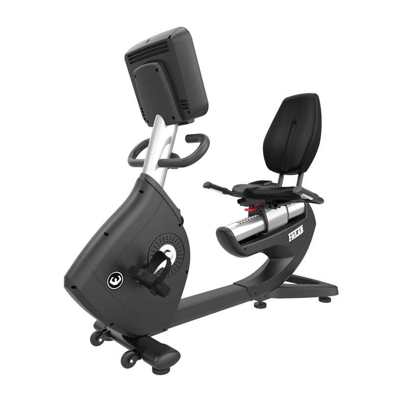 Shop Fitlab Recline 500 Recumbent Exercise Bike Magnetic Cycling Mesh Chair 150kg Loading  for cardio workout, or advanced training 