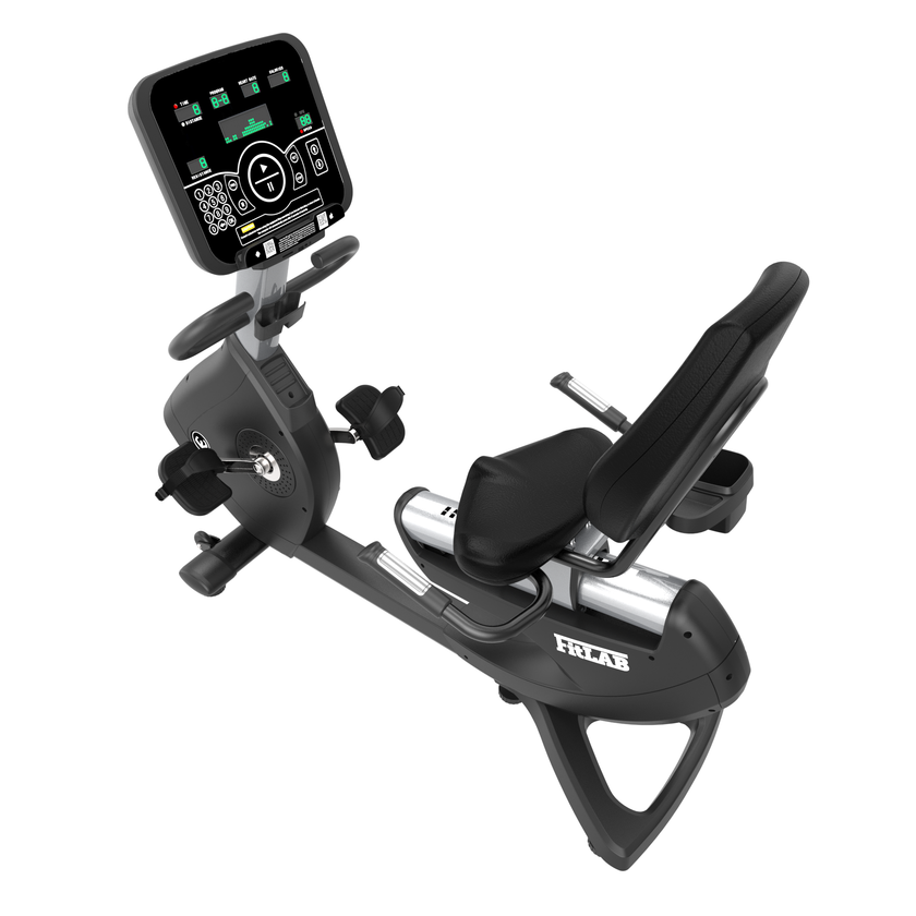 Shop Fitlab Recline 500 Recumbent Exercise Bike Magnetic Cycling Mesh Chair 150kg Loading  for cardio workout, or advanced training 