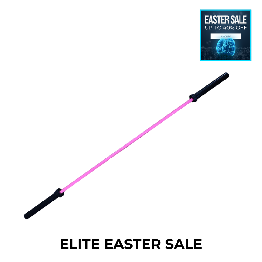 FITLAB 7' Olympic Pink Women's Barbell