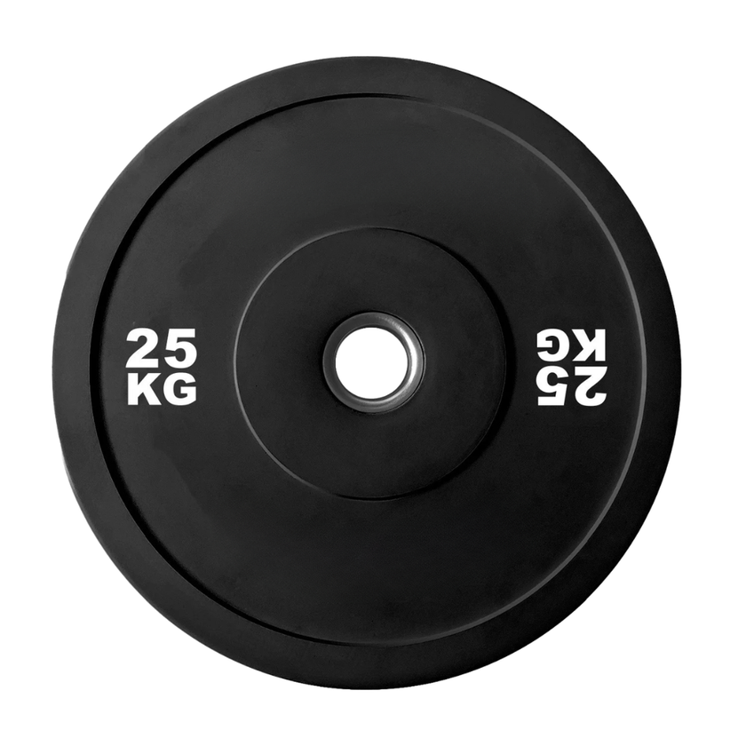 Black Olympic Bumper Plate