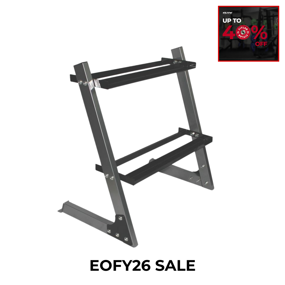 FITLAB 2 Tier Compact Dumbbell Rack