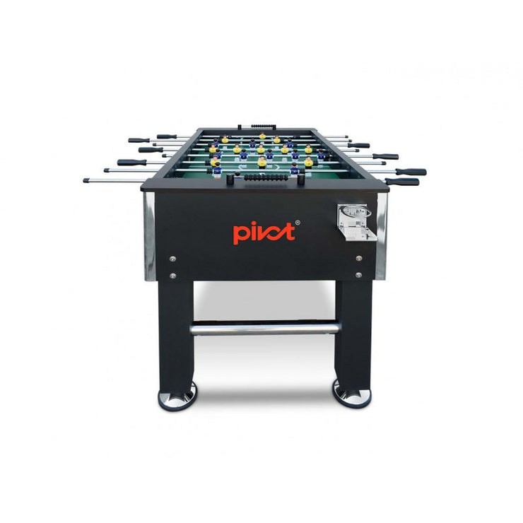 Turn classic football into your home or recreational space with the PIVOT Deluxe Soccer Table. Step Over Foosball Table is best for playing Soccer for Kids & Adults