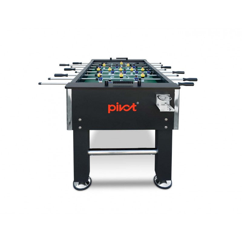 Turn classic football into your home or recreational space with the PIVOT Deluxe Soccer Table. Step Over Foosball Table is best for playing Soccer for Kids & Adults